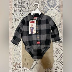 Brand New Wrangler 12 Month Boys Outfit
